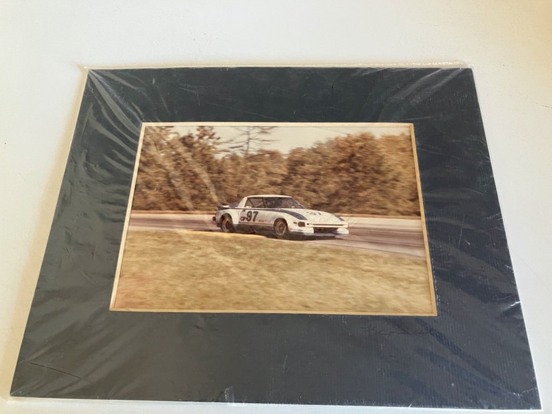 Original photo - Stuart Fisher Mazda RX7 Road Atlanta 1979 SCCA
