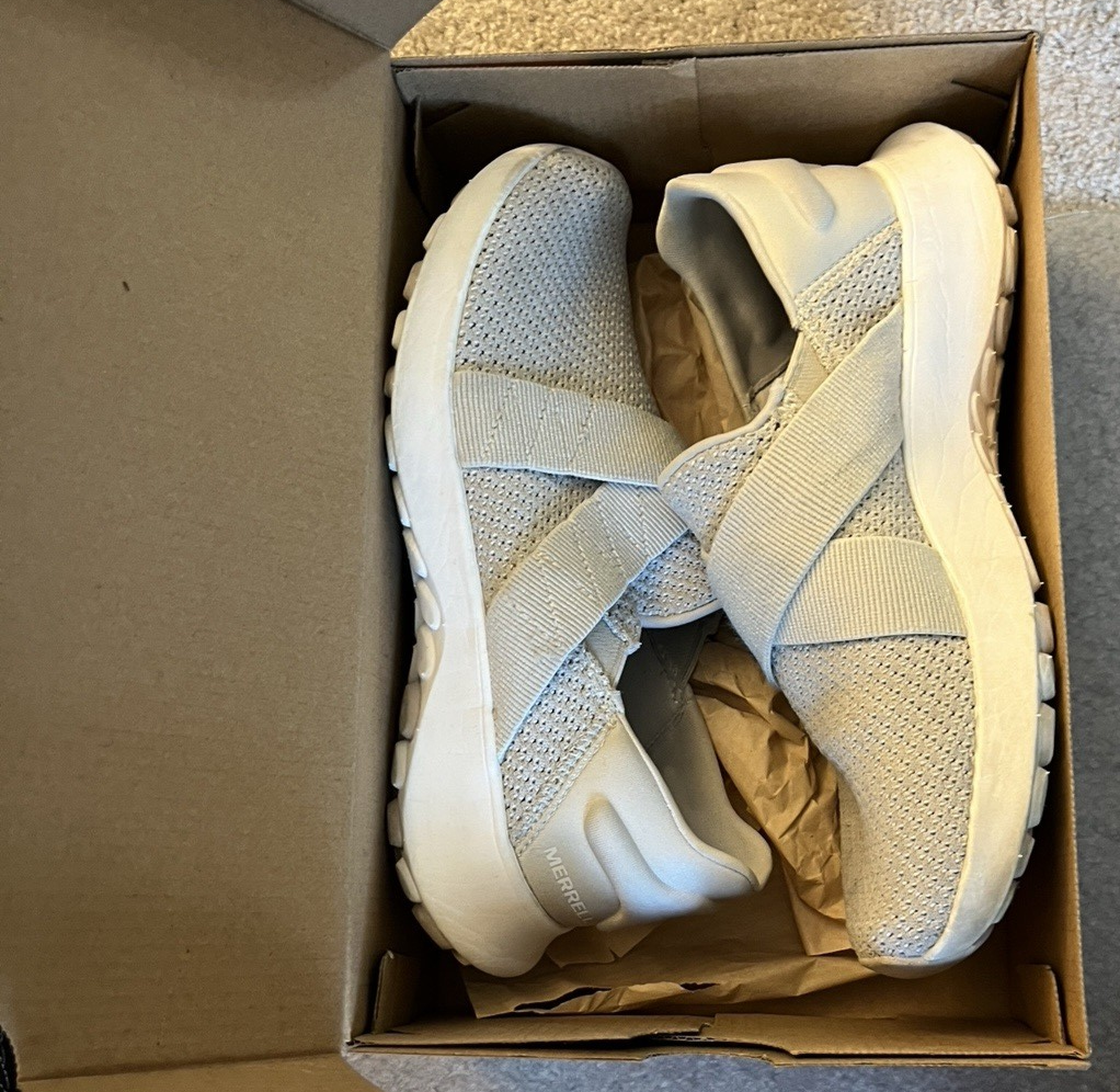 Sneaker casual da donna Merrell Cloud Cross Knit leggere taglia 7 M #J003324