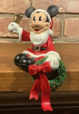 Kurt Adler Disney Character Collection Santa Mickey Stocking Hanger