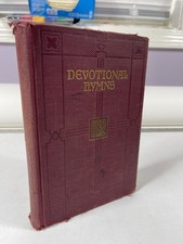 Devotional Hymns 1942 Hope Publishing Co Chicago Hardcover Vintage Hymnal Book