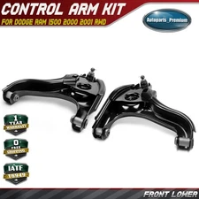 2x Front Lower Control Arm & Ball Joint Assy for Dodge Ram 1500 2000 2001 RWD