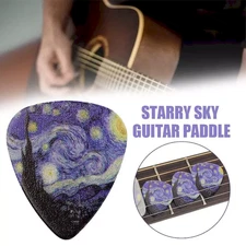 3X For Guitar Ukulele Bass Guitar Picks Include Thin Medium Heavy 0.46-0.96mm US