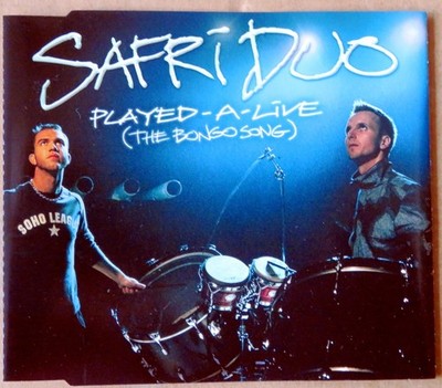 Safri Duo - Played-A-Live - The Bongo Song -  Single-CD