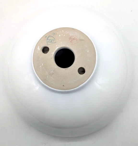 *VER DETALLES* KRAUS Elavo Recipiente Redondo Blanco Porcelana Cerámica Fregadero Baño Foto 4 de 4