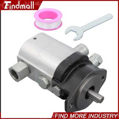 Findmall 22GPM 2 Stage Splitter Pump 4000PSI 1-1/4 Inlet 3/4 Outlet 3600 RPM