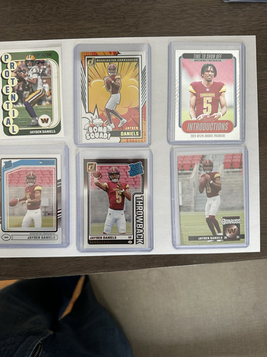 Jayden Daniels Lot Of 6 Cards