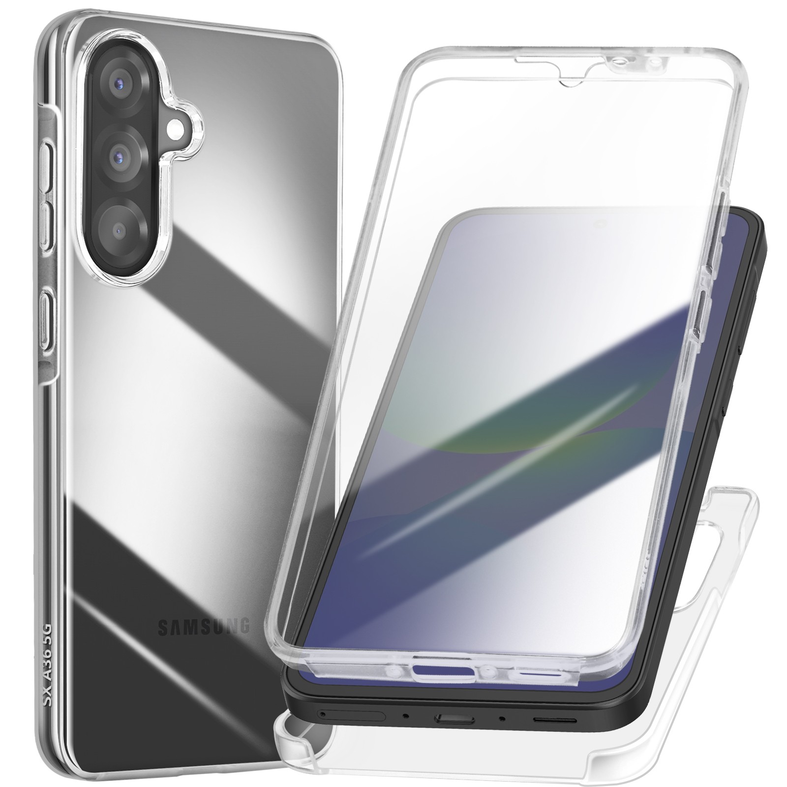Coque Avizar A36 avec bord caméra surélevé et écran 360