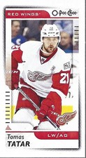 2017-18 O-Pee-Chee Mini #M41 Tomas Tatar - HKY