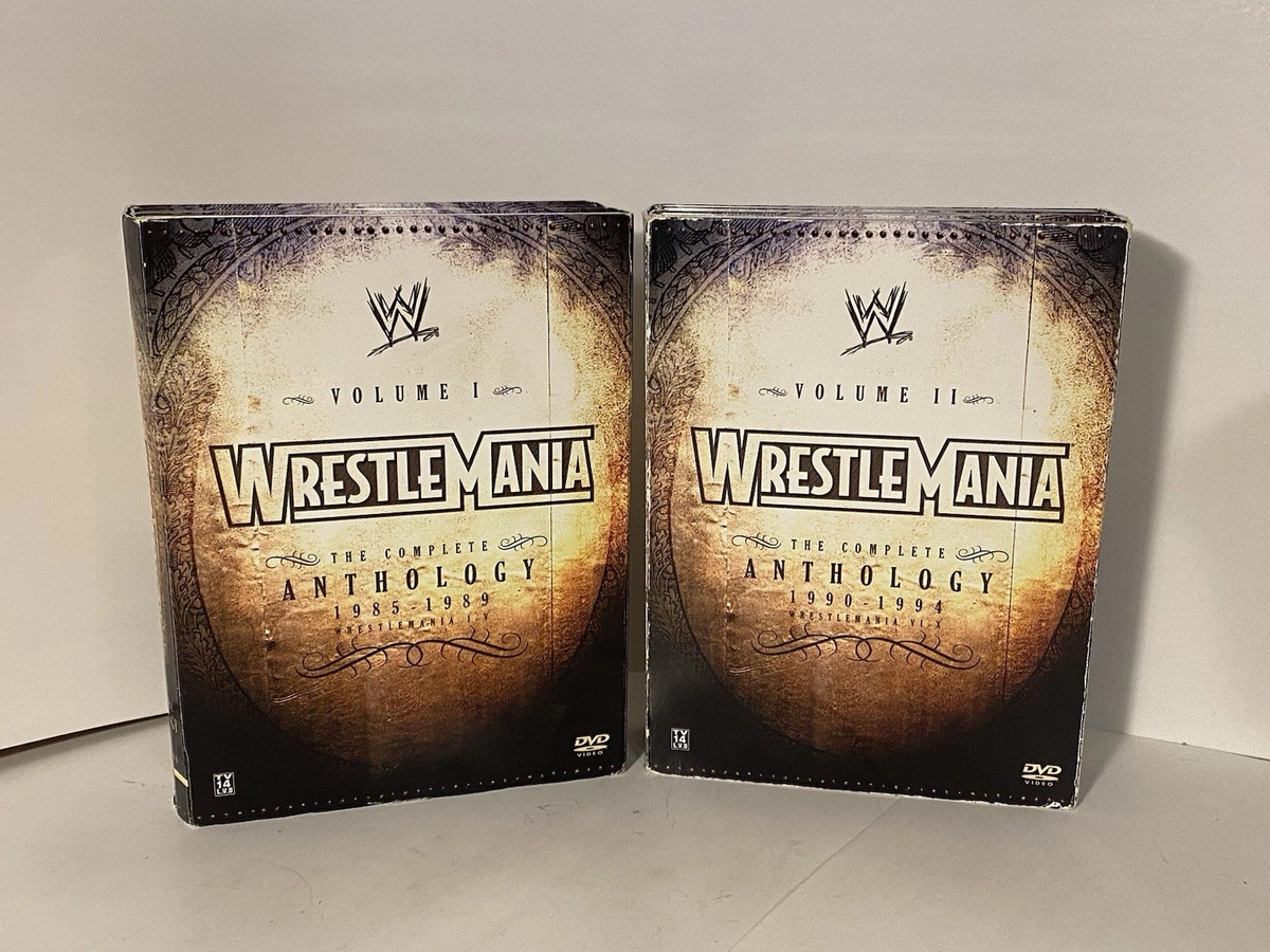 Wrestlemania Anthology for sale | eBay