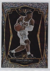 2020-21 Panini Select Premier Level Elephant Prizm Isaac Okoro #182 Rookie RC