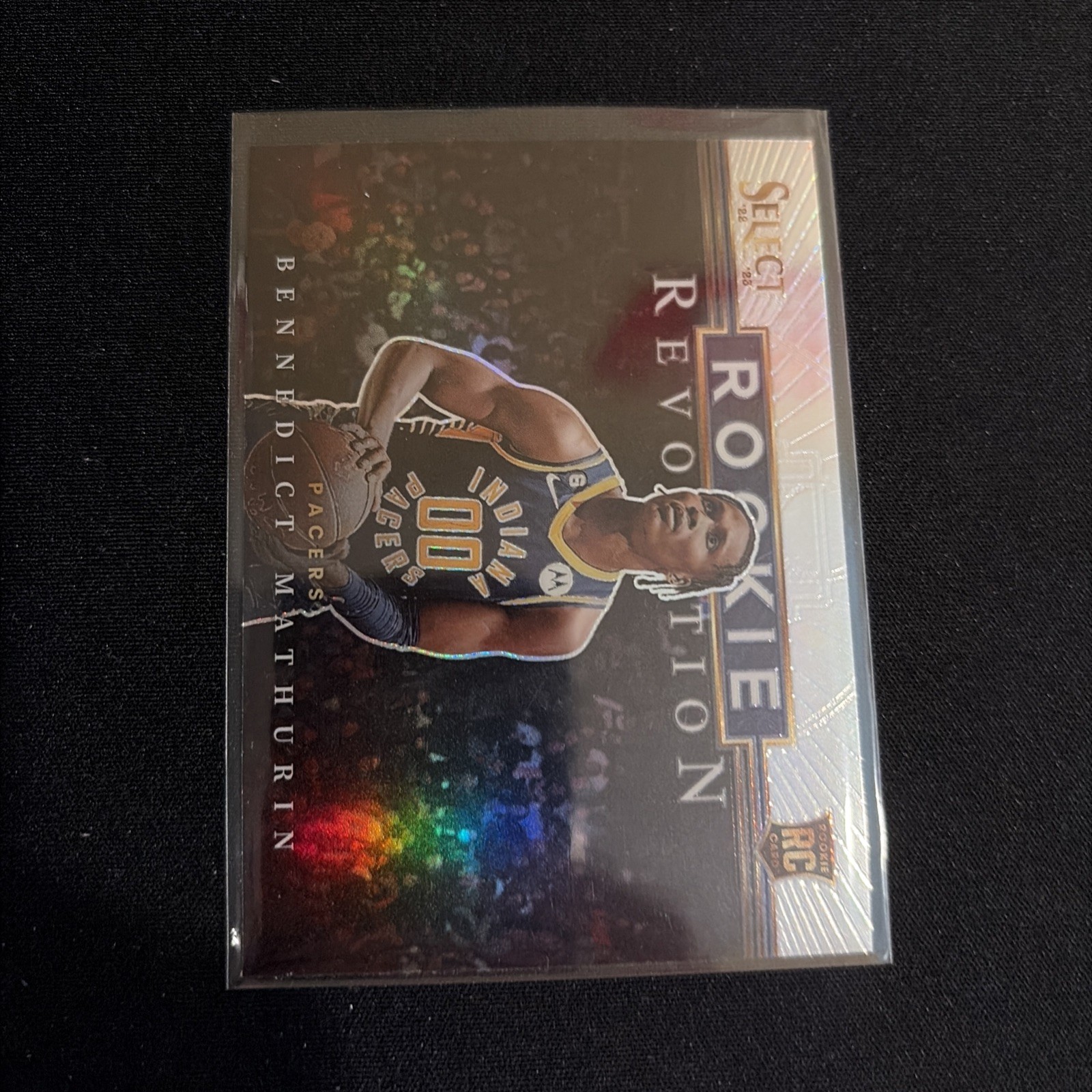 2022-23 Panini Select - Rookie Revolution Bennedict Mathurin #9 Silver Prizm RC