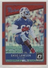 2016 Donruss Optic The Rookies Red 45/99 Shaq Lawson #TR-SL 7zf