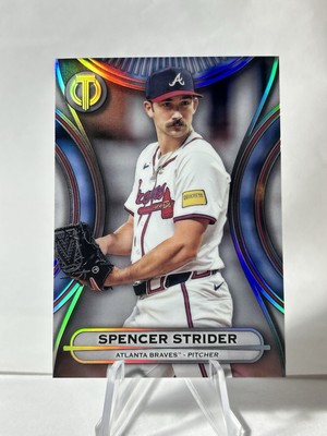 2025 Topps Tribute Base- Spencer Strider #7 Atlanta Braves