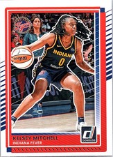 2025 Donruss WNBA #19 Kelsey Mitchell Indiana Fever