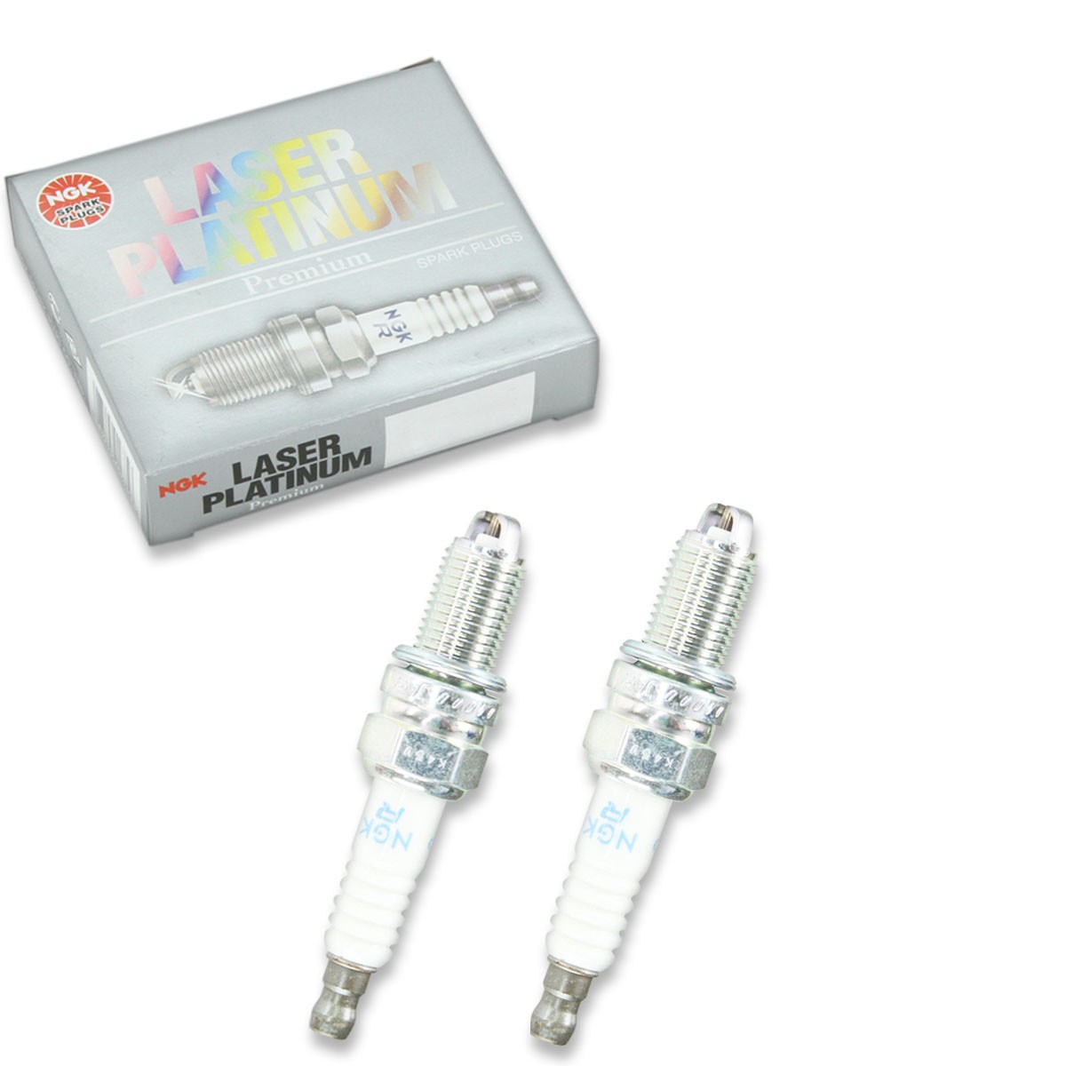 2 pc NGK 7415 DCPR8EKP Laser Platinum Spark Plugs for YR6LDE 12 12 0 022 902 gz