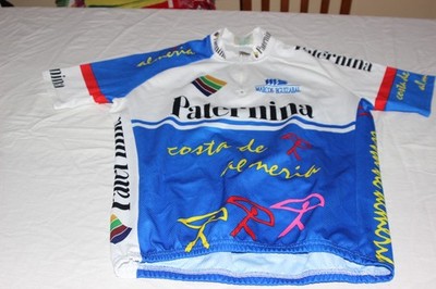 JOYA Fahrrad Vintage Trikot Paternina-Costa de Almería 2003 Halconi Größe S