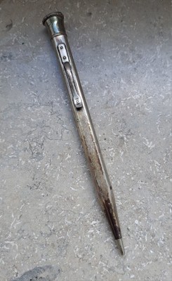 Antique Silver Mechanical Pencil   Stadt-Sparkasse Stuttgart, Germany, early...