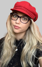 New Mikli by ALAIN MIKLI ML16123 Cat Eye 53mm Blue Women's Eyeglasses Frame .