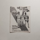 1982 San Francisco Giants Old Timers Day Program 25 Year Anniversary Willie Mays — photo 2