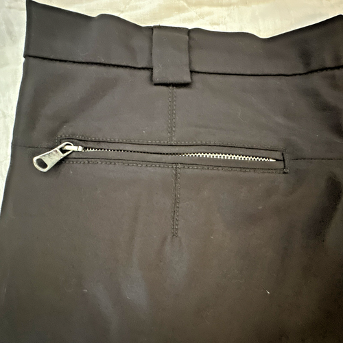 New York Industrie Brown Cotton Flat Front Trousers/Pants Size 48 ITALY - 第 9/12 張圖片