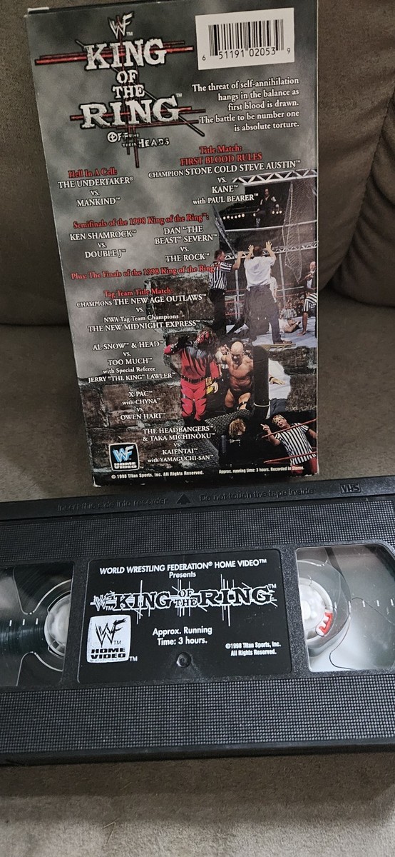 WWF - King of the Ring 98 (VHS, 1998) for sale online | eBay