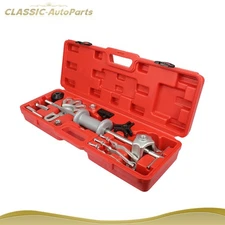 17X Slide Hammer Dent Puller Tool Kit Wrench Adapter Axle Bearing Hub Auto Kits