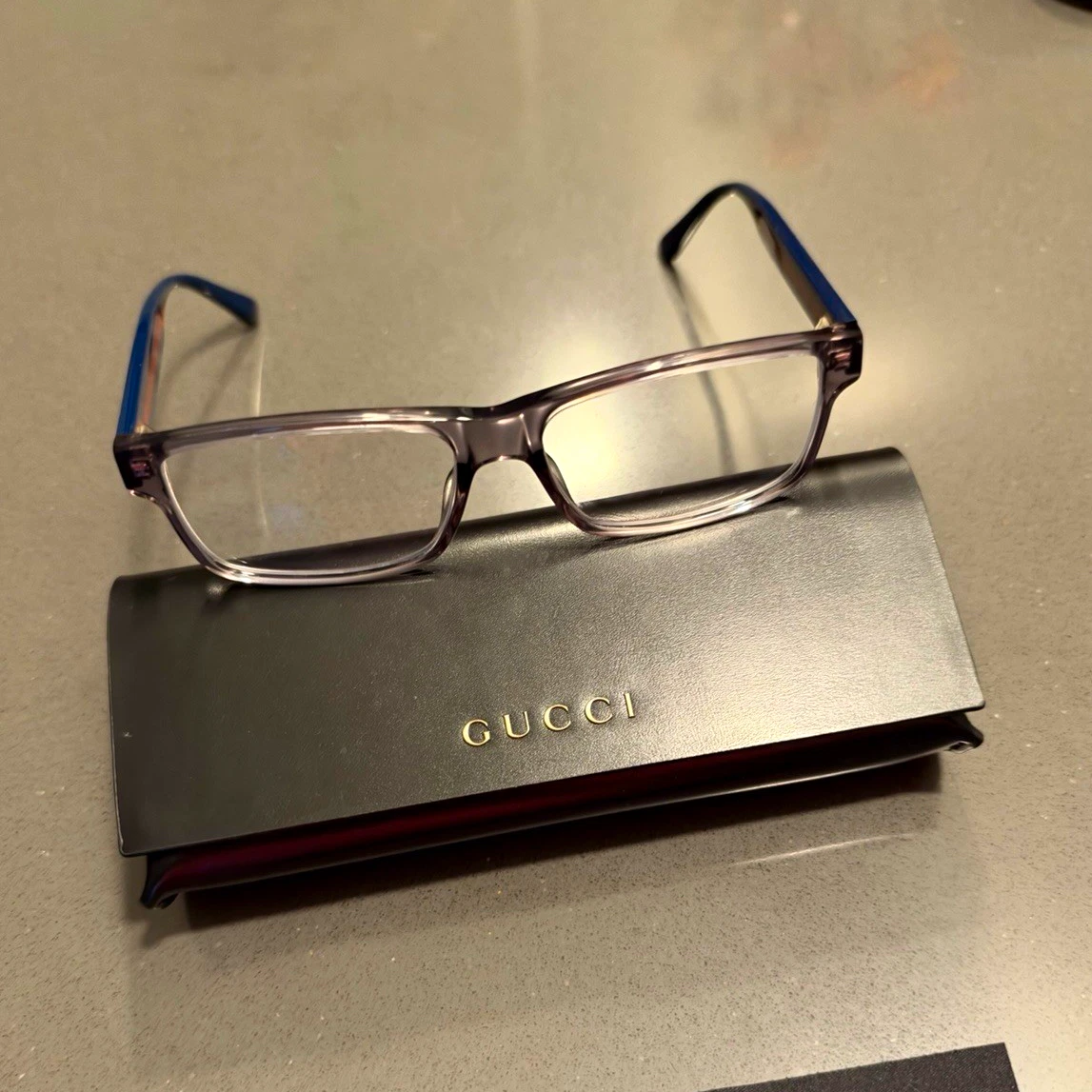 Gucci Clear Plastic Eyeglass Frames for sale | eBay