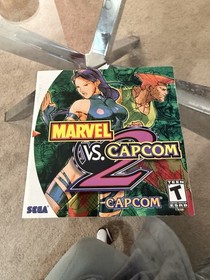Marvel vs. Capcom 2 *Case & Booklet Only* - No Game Disc - Sega Dreamcast