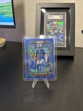 2022 Panini Prizm Amani Oruwariye #101 Blue Shimmer Prizm /25