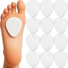 12-Pack Metatarsal Pads 1/4 Thick, Foot Pain Relief