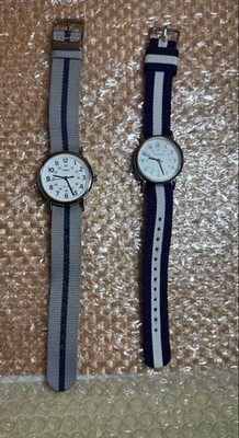 Timex Weekender and Telva watches (set of 2) 〔NEW〕