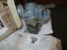 Nos 1bbl Carter Wa-1 Carburetor 41-47 Oldsmobile 238 Econo-master Flathead 6cyl
