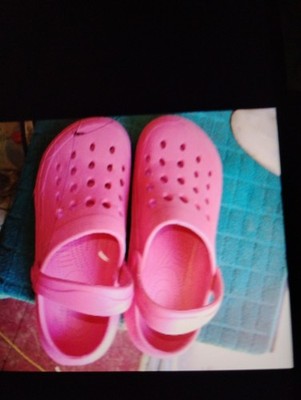 Crocs Classic Clog Pink Slip-On Shoes Heel Strap Unisex Kids US 6.5 Round Toe