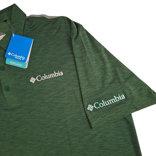 Columbia Neu mit Etikett Tour Issued Poloshirt Herren 2XL XXL Boo Weekly grün PGA Golf neu - Bild 5 von 15