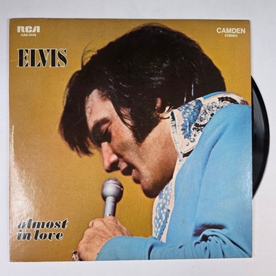 Elvis Presley - Almost In Love 12'' Record 1970 RCA Camden Stereo Rock 33RPM