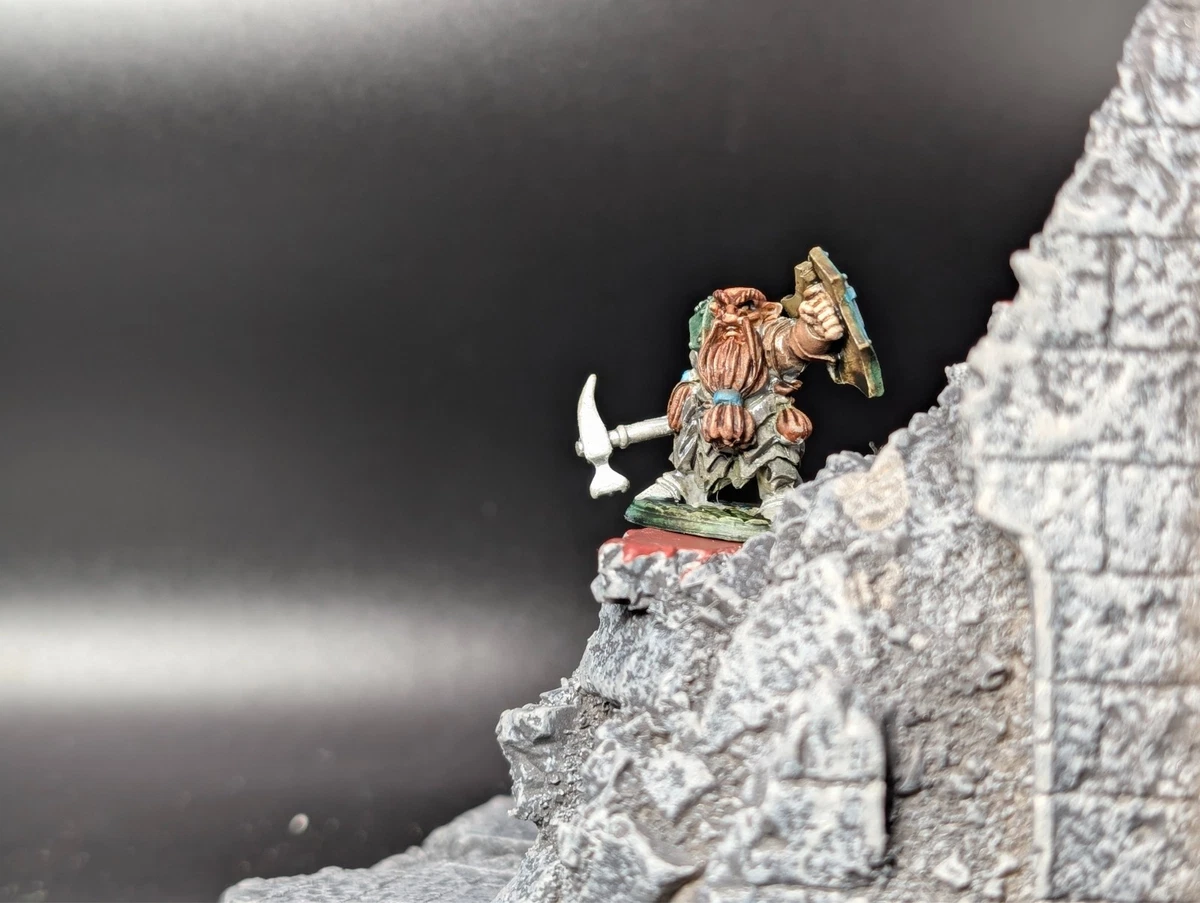 Figurine Fantasy – Miniature 'Animal Party' En Métal, Peinte à La Main, état Correct