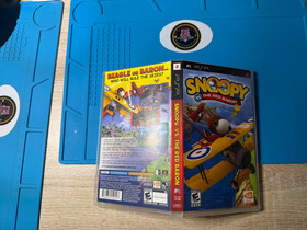 UNTESTED SONY Play Station PSP Game - Snoopy Vs The Red Baron