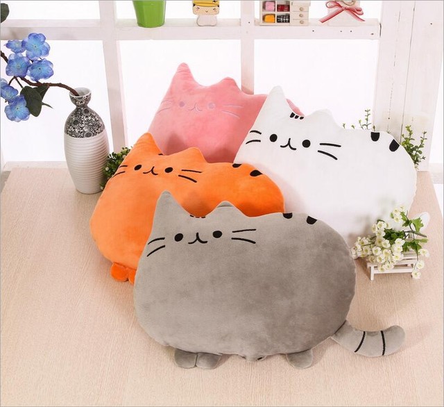 pusheen plush pillow