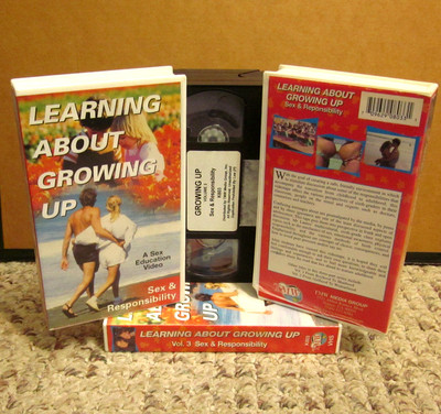 TEENAGE SEX EDUCATION Sex & Responsibility dating Peer Pressure VHS parenting