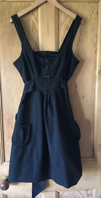 warehouse pinafore dress