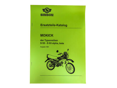 Ersatzteilekatalog S53 - S83  alpha, beta  Ausgabe 1994