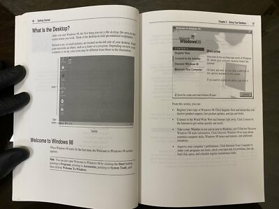 Vintage Microsoft Windows 98 Getting Started For Compaq PC Book
