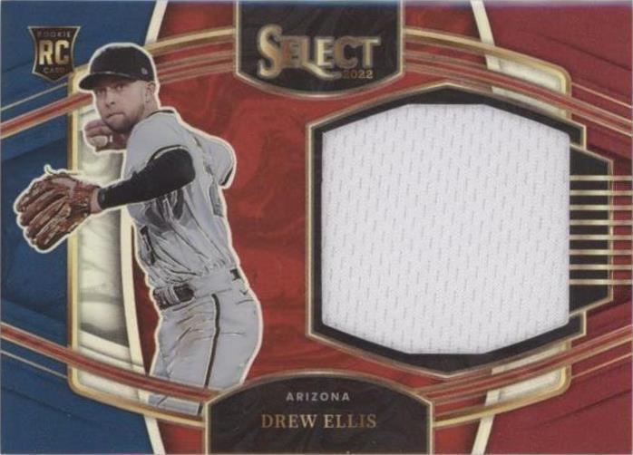2022 Panini Select - Horizontal Rookie Jumbo Swatches Drew Ellis #HRJS ...