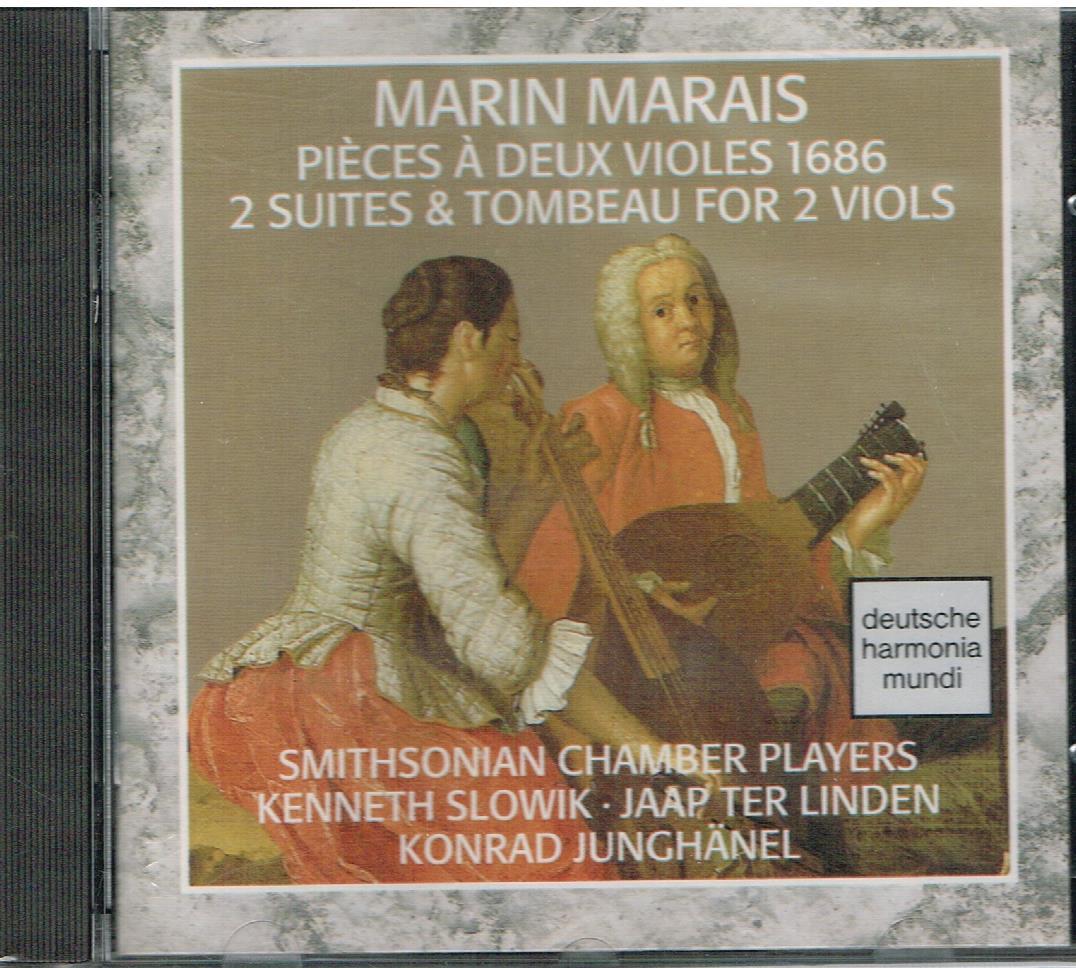 Marais: Pièces A Deux Violes 1686 / Junghanel, Smithsonian Chamber Players - CD