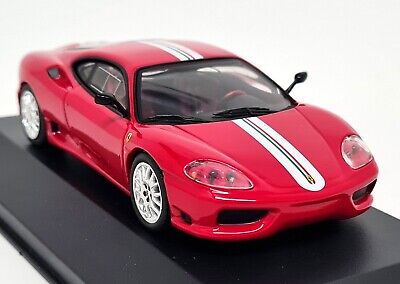 【保証書付】 Ixo 1/43 Diecast Red 2003 Stradale Challenge 360 Ferrari - 乗用車