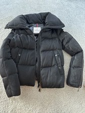 Moncler Bandama Black Glitter Effect Puffer