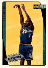1997 NBA Basketball #C8 Upper Deck Collector's Choice Lindsey Hunter Card