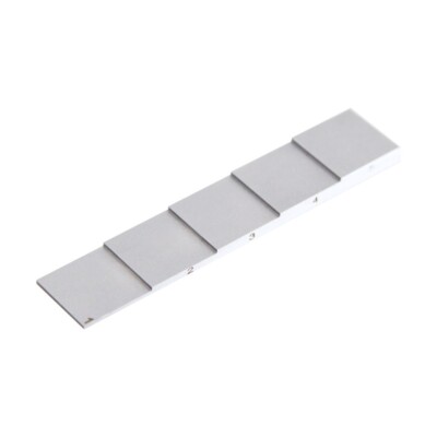 1018 Steel Test Calibration Block for Ultrasonic Thickness Gauge 5 Step 10*20mm