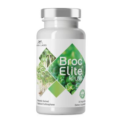Mara Labs Broc Elite Plus Broccoli Supplement Sulforaphane 30 Veg Capsules