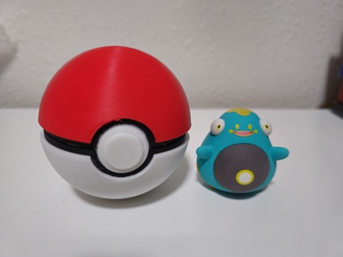 3d Printed Pokemon Style Pokeball, Pokcket Monster Capsule - Picture 4 of 7